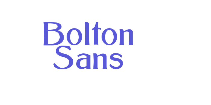 Bolton Sans Font Download