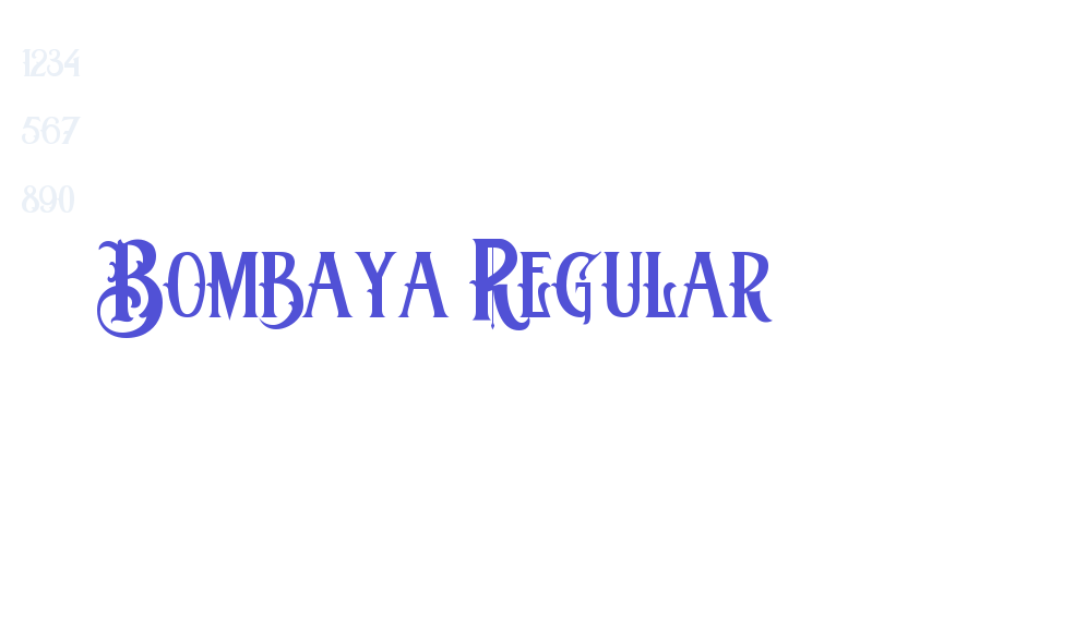 Bombaya Regular-font-download