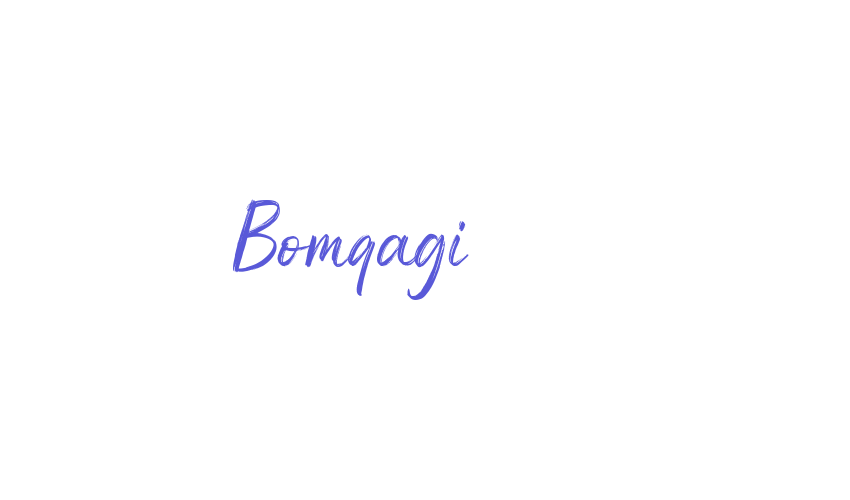 Bomqagi Font Download