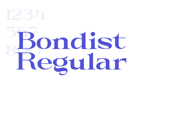 Bondist Regular