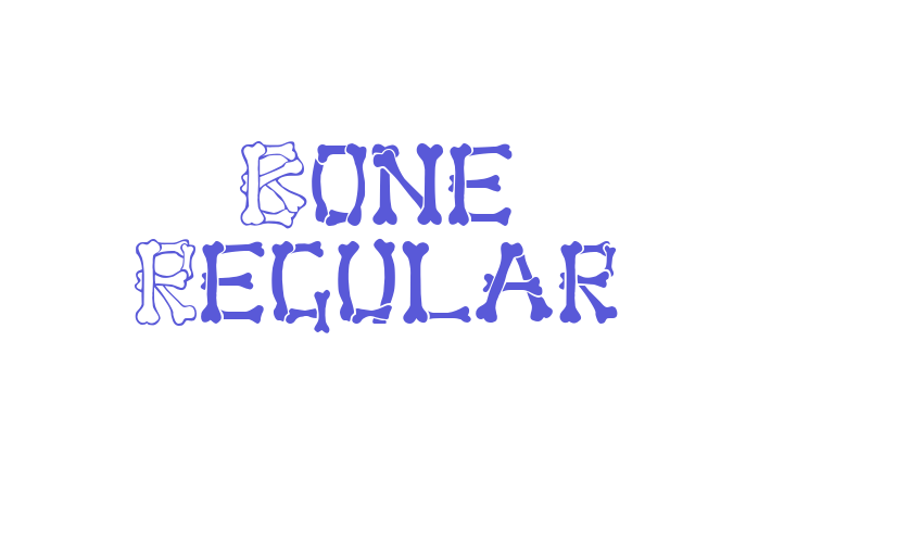 Bone Regular Font Download