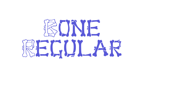 Bone Regular Font Download