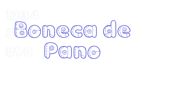 Boneca de Pano font