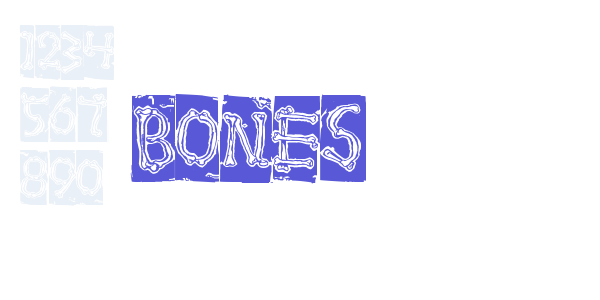 Bones font