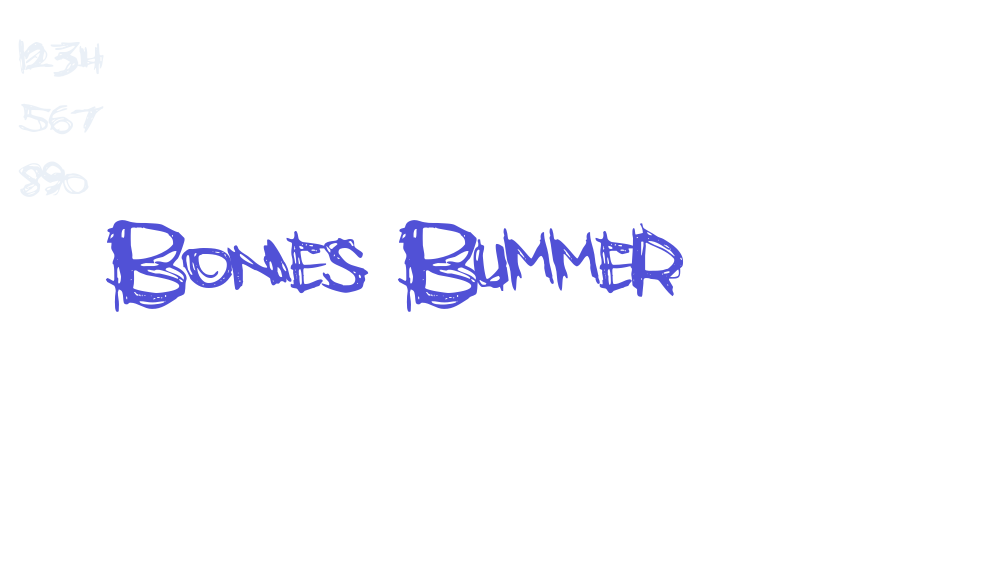 Bones Bummer-font-download