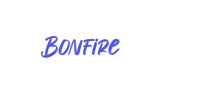 Bonfire Font Download