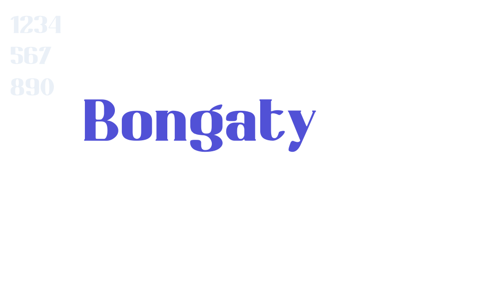 Bongaty-font-download