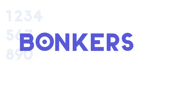 Bonkers font free