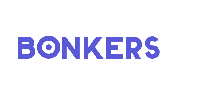 Bonkers Font