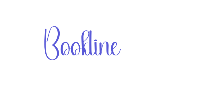 Bookline Font