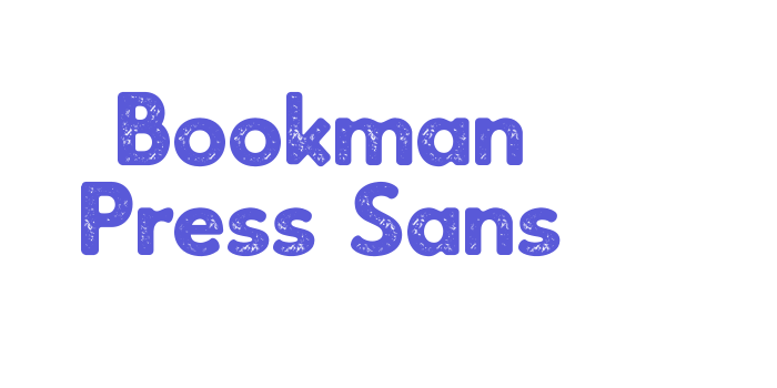 Bookman Press Sans Font Download