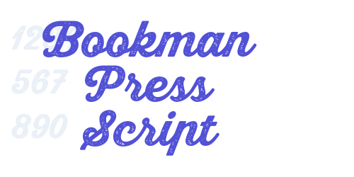 Bookman Press Script-font-download
