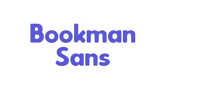 Bookman Sans Font Download