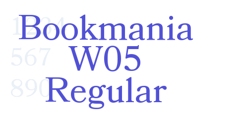 Bookmania W05 Regular-font-download