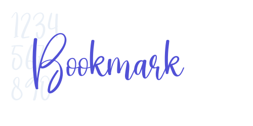 Bookmark-font-download