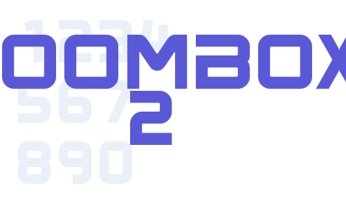 BoomBox 2 Font Download