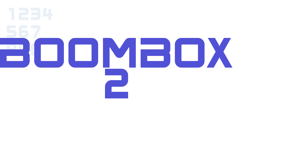 BoomBox 2-font-download