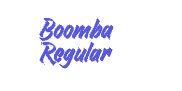 Boomba Regular Font