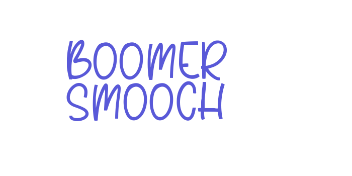 Boomer Smooch Font Download