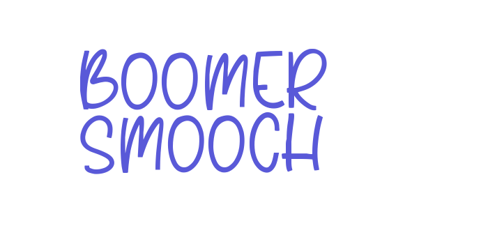 Boomer Smooch Font