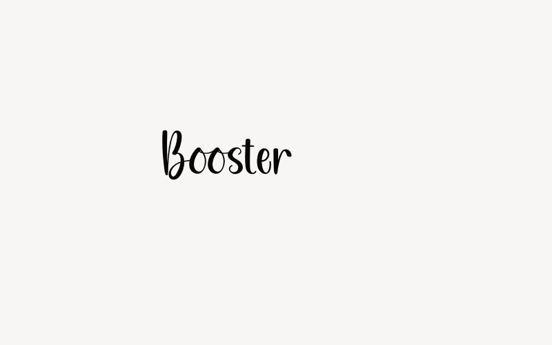 Booster Font