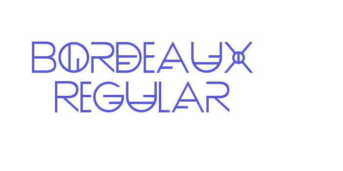 Bordeaux Regular Font Download