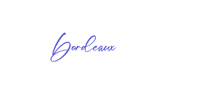 Bordeaux Font Download