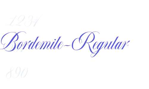 Bordemile-Regular Font Download