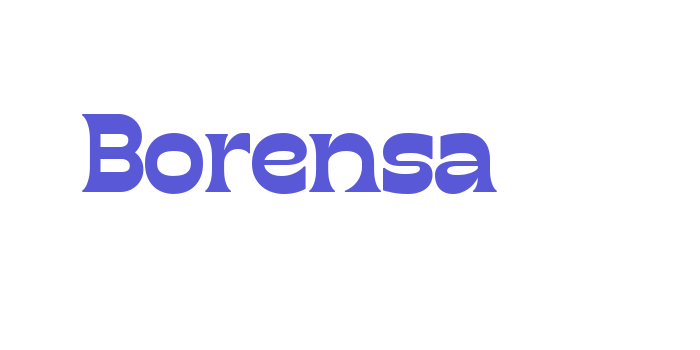 Borensa Font