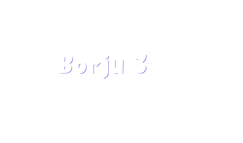 Borju 3 Font