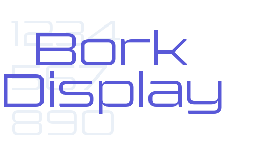 Bork Display Font Download