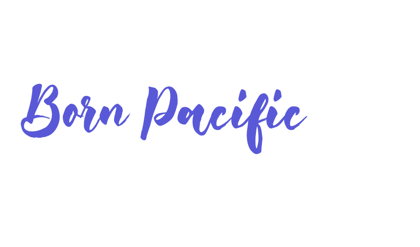 Born Pacific Font Download