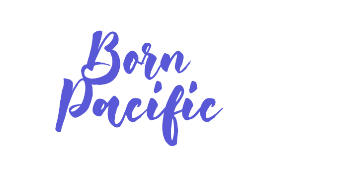 Born Pacific Font