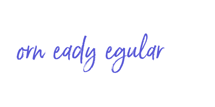 Born Ready Regular Font Download