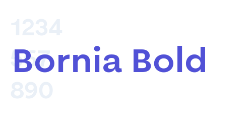 Bornia Bold-font-download