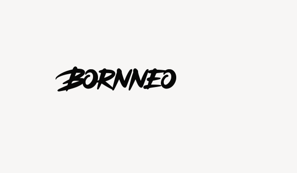 Bornneo Font