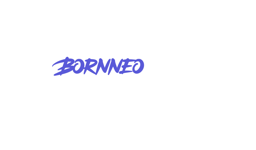 Bornneo Font