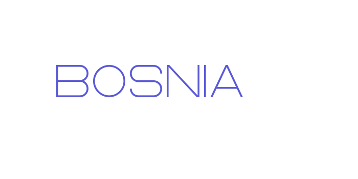 Bosnia Font Download