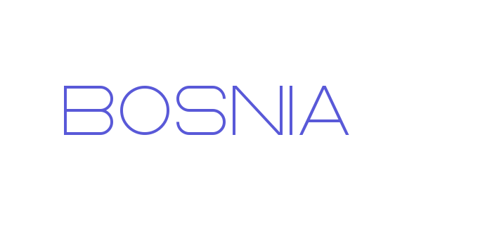 Bosnia Font