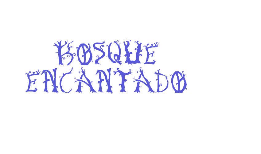 Bosque Encantado Font Download