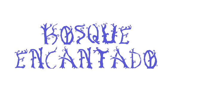 Bosque Encantado Font Download