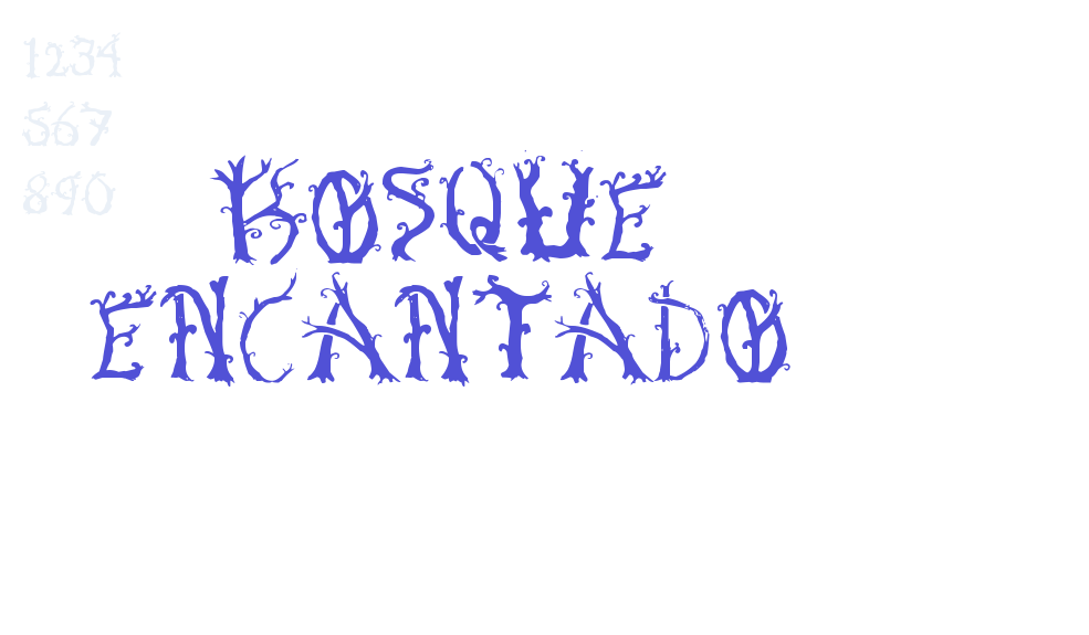 Bosque Encantado-font-download