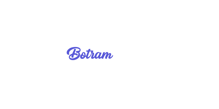 Botram Font Download