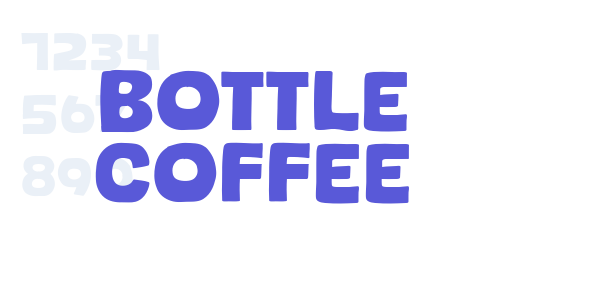 Bottle Coffee font