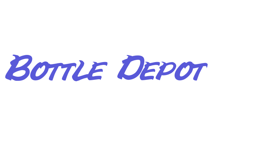 Bottle Depot Font Download