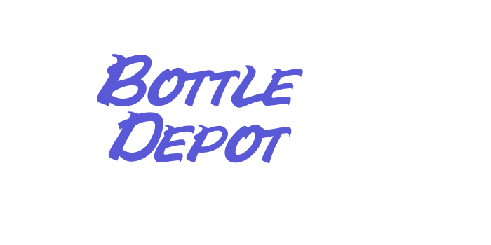 Bottle Depot Font Download