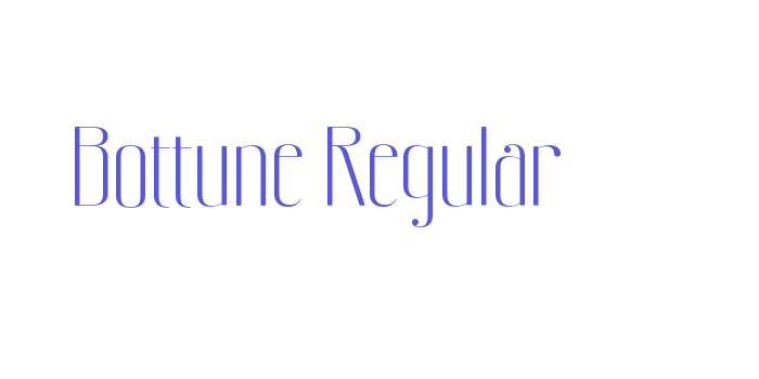 Bottune Regular Font Download