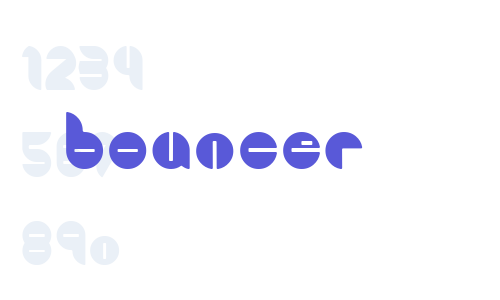 Bouncer Font Download