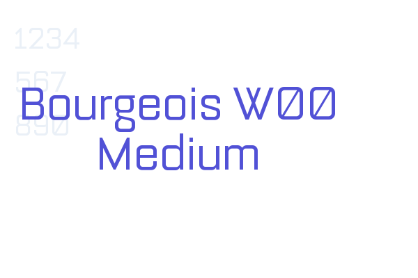 Bourgeois W00 Medium