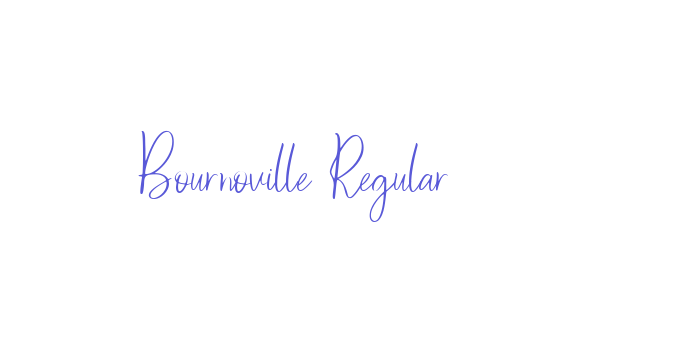 Bournoville Regular Font Download